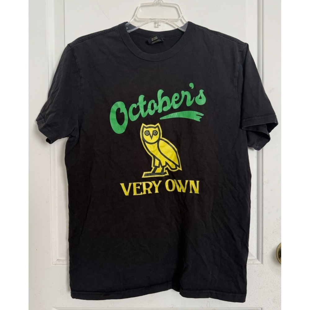 OVO Octobers Very Own Drake Shirt Mens Medium Crewneck Short Sleeve Tee Owl Logo